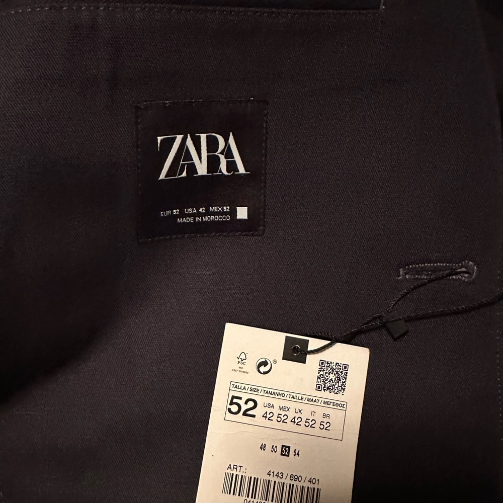 Zara Black Trousers